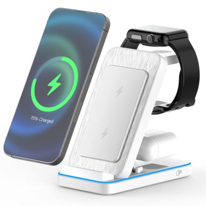 Mobile Checklist 3-in-1 Wireless Charging Station V394