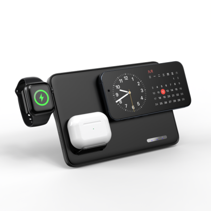 Mobile Checklist 3-in-1 Wireless Charging Station V384