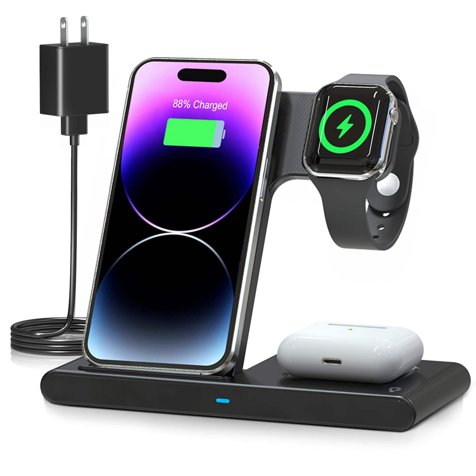 Mobile Checklist 3-in-1 Magnetic Wireless Charging Station